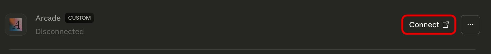 Step 4: Authenticate with your Arcade account